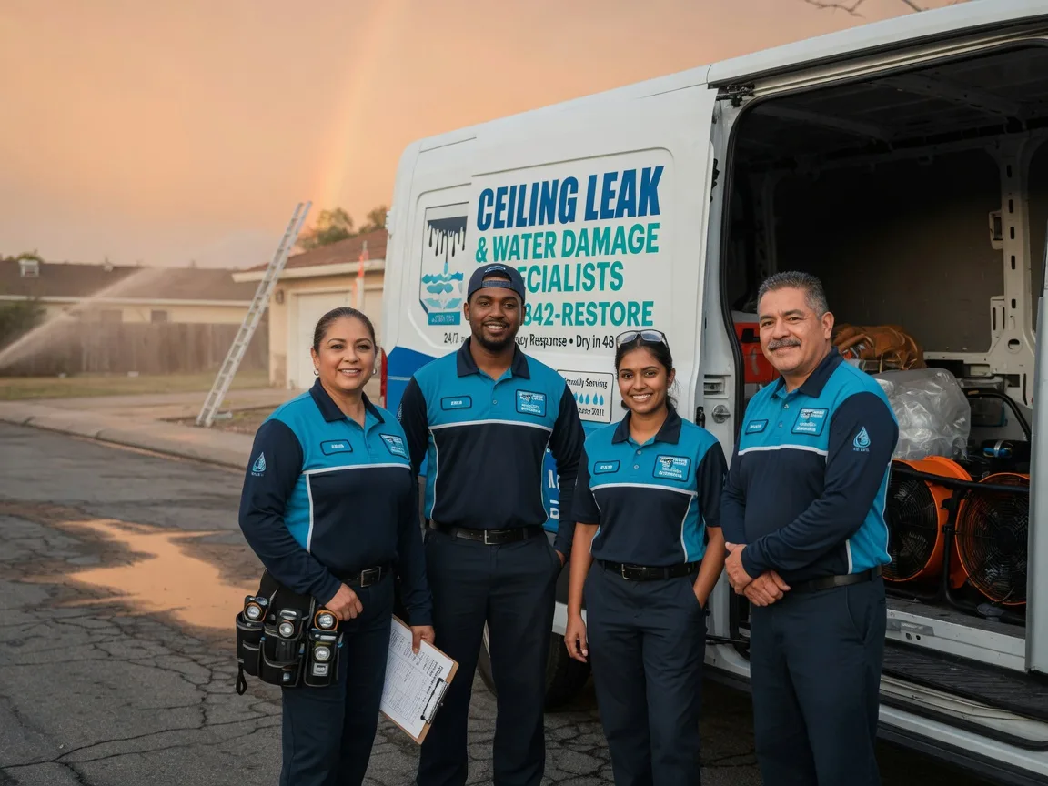 Ceiling Leak Cleanup company in Meservey, IA
