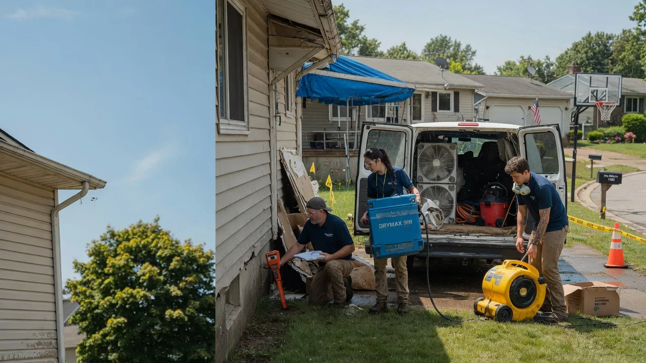 Ceiling Leak Cleanup in Meservey, IA near me